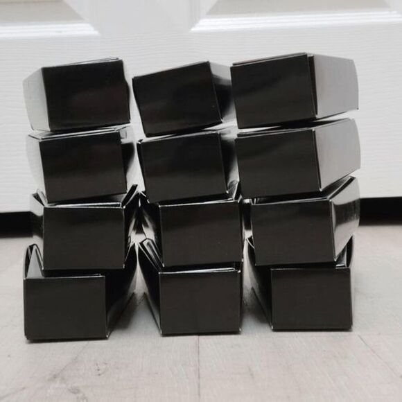 ⚰️12pcs Set Halloween Goth Coffin Casket Party Favor Treat Boxes Black Cardboard - Picture 10 of 13